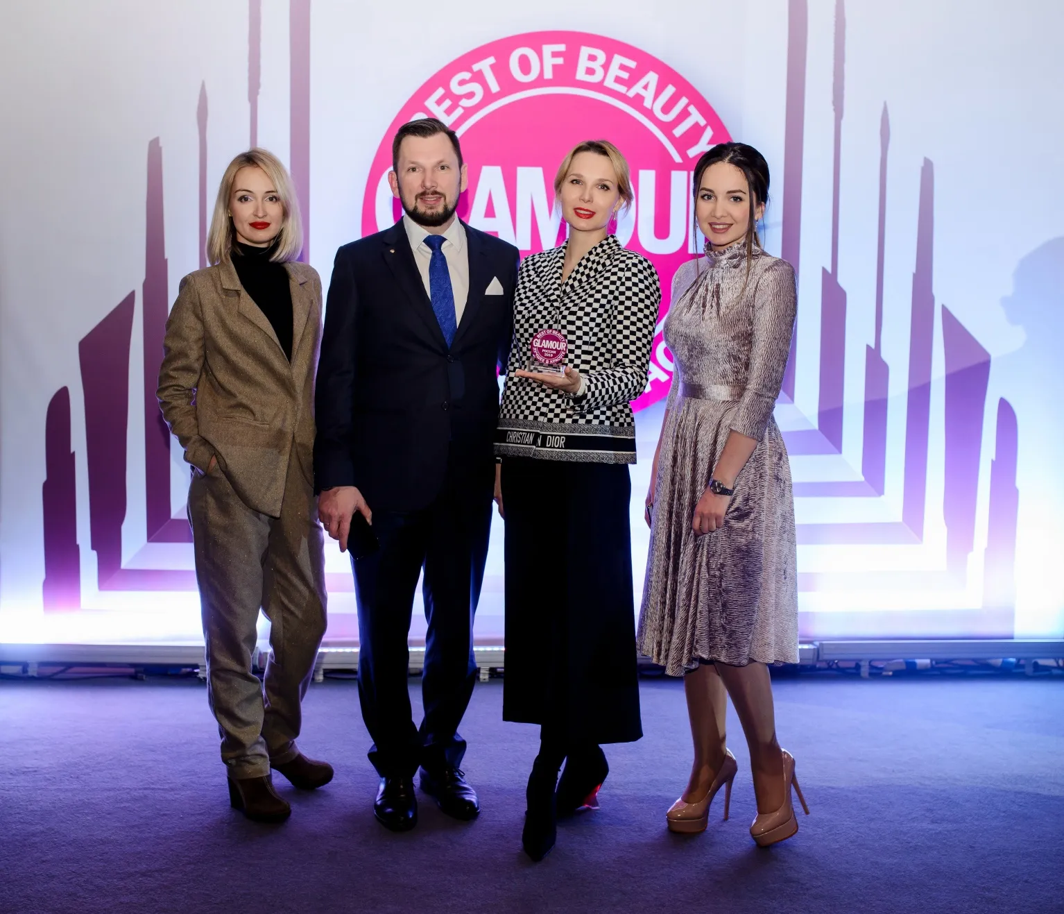 Премия Glamour Best of Beauty 2019