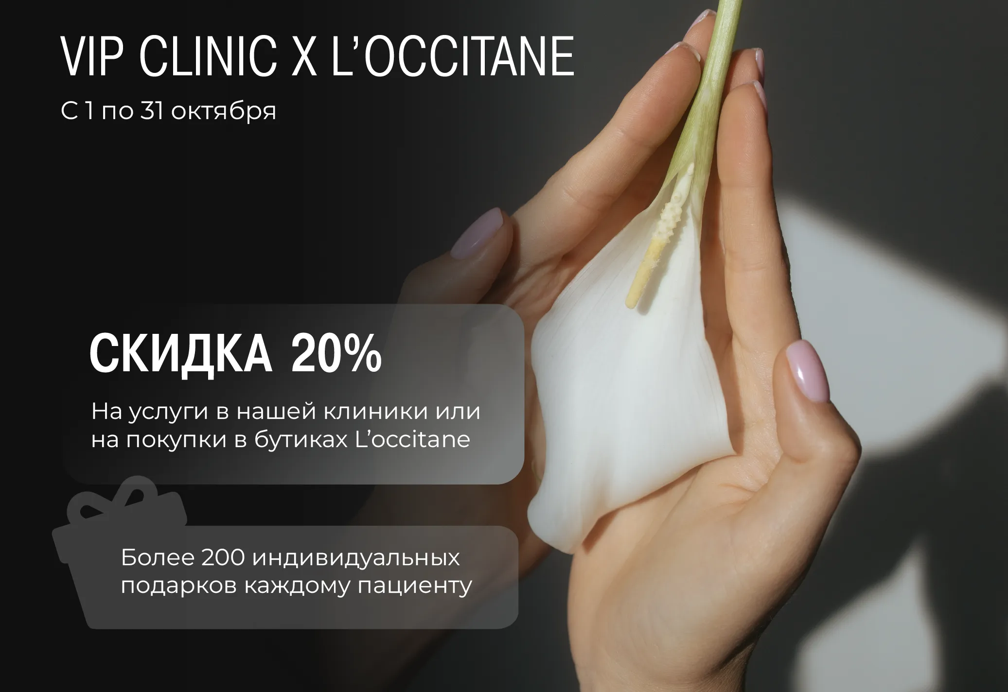 VIP CLINIC x LOCCITANE – роскошь начинается с заботы о себе!
