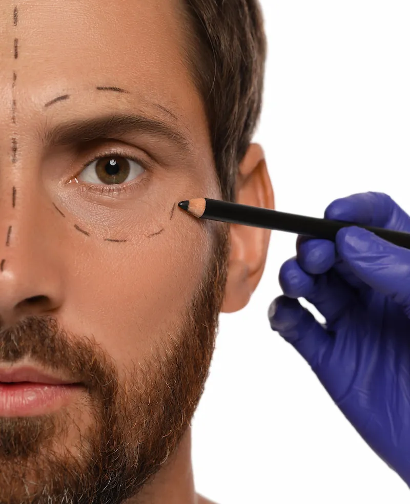 Круговая блефаропластика